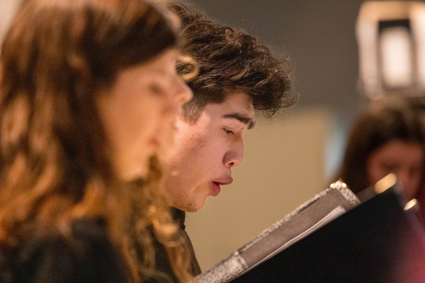 Singing in performance